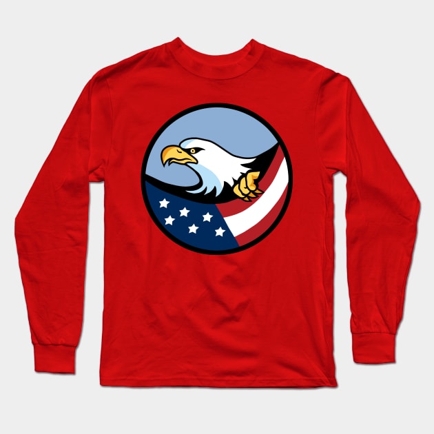 American Eagle Long Sleeve T-Shirt by valentinahramov